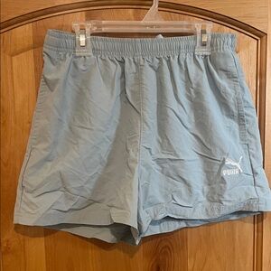 Puma Sky Blue Athletic Shorts